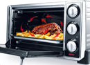 De'Longhi EO20792 Forno Elettrico da 20 Litri con Spegnimento Automatico, 7 Funzioni Cottura, Timer, in Dotazione Spiedo Girarrosto con Impugnatura, Porta Doppio Vetro, Termostato Regolabile, 1300W