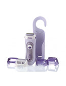 Rasoio Donna senza Filo, Braun Silk-épil 5560, con 3 Accessori , lilac - Elfi Fichera