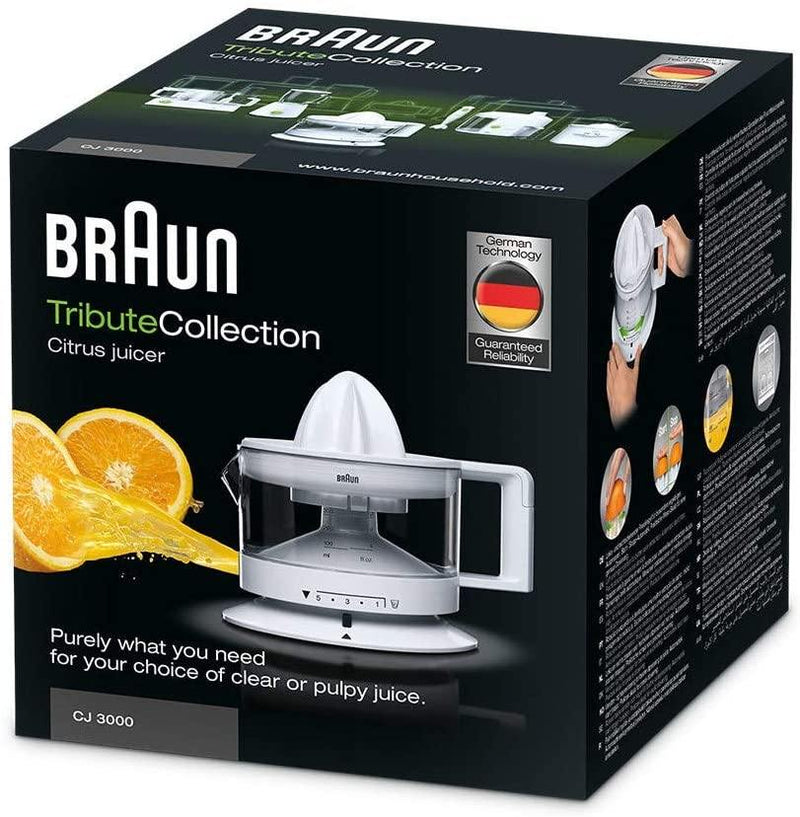 Spremiagrumi, 20 W, 0.35 Litri, plastica, Bianco-Braun CJ 3000