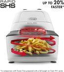 Friggitrice ad Aria Calda, 1 kg, 1400 W, Plastica, Bianco, Delonghi FH2101/1.W IDEALFRY